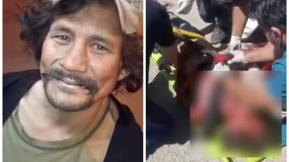 Vinchita atropellado en Santa Cruz