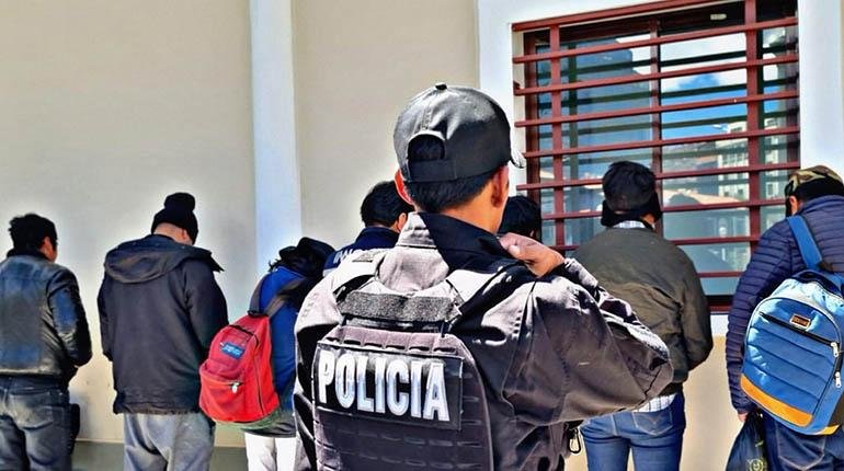 Deportación de inmigrantes en La Paz por irregularidades migratorias