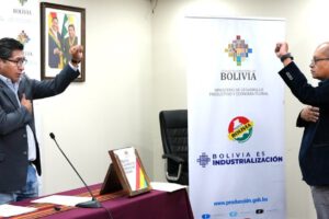 Pablo Soria nuevo gerente Sedem para impulsar la industrialización en Bolivia