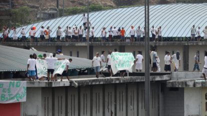 Motín en cárcel de Guayaquil