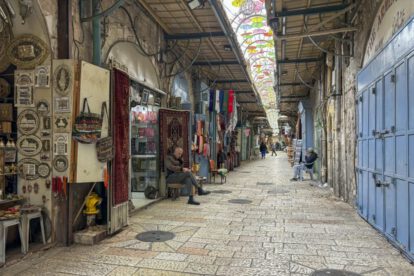 Semana Santa en Jerusalén afectada por la guerra en Gaza