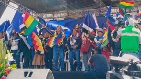 Congreso del MAS en La Paz