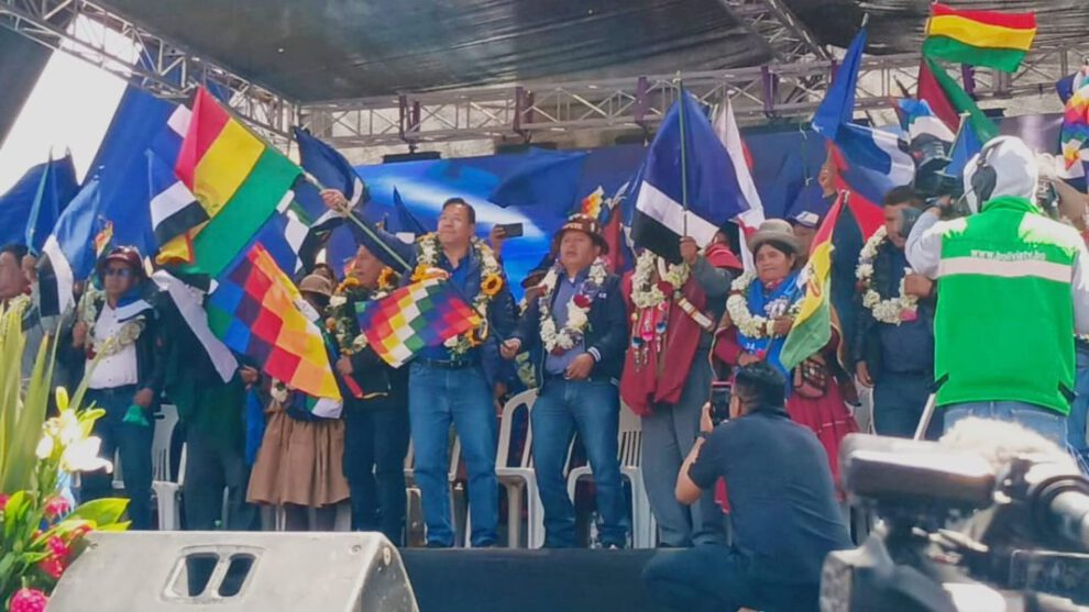 Congreso del MAS en La Paz