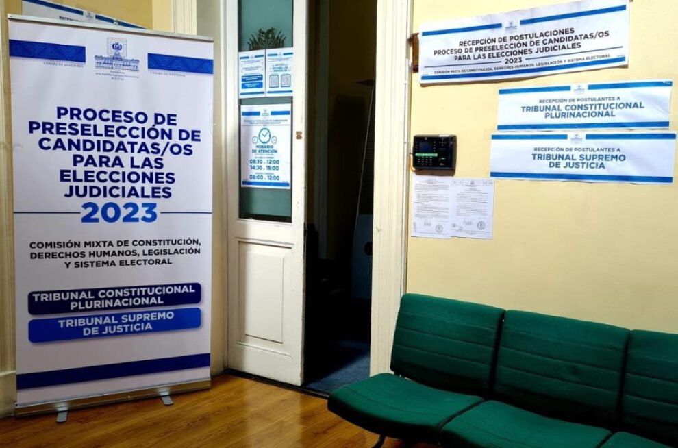 Falta de mujeres postulantes al Tribunal Constitucional Plurinacional