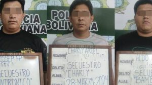 Secuestro exprés en Santa Cruz