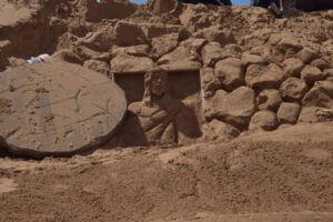 Esculturas en Arena en los Arenales de Cochiraya