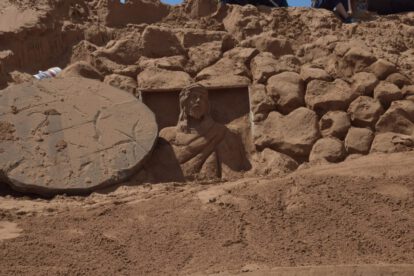 Esculturas en Arena en los Arenales de Cochiraya