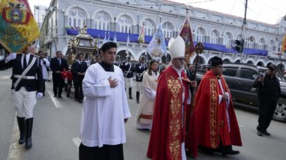 Procesión del Santo Sepulcro en Oruro