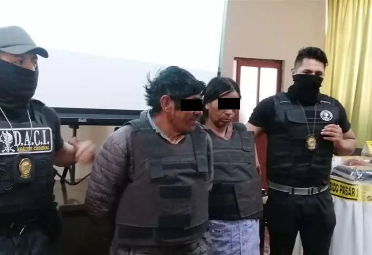 Asesinato en Chuquisaca: pareja detenida por la muerte de un hombre