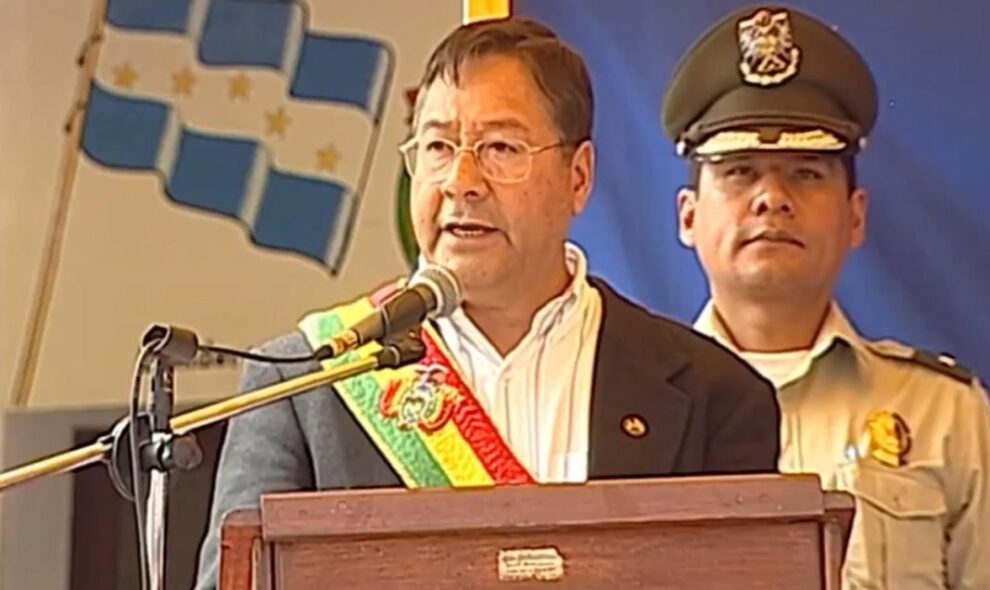 Luis Arce advierte a dirigentes evistas en Vallegrande