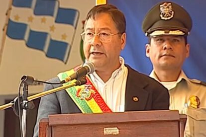 Luis Arce advierte a dirigentes evistas en Vallegrande