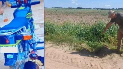 Aprehenden a 2 jóvenes por herir y robar a motociclista