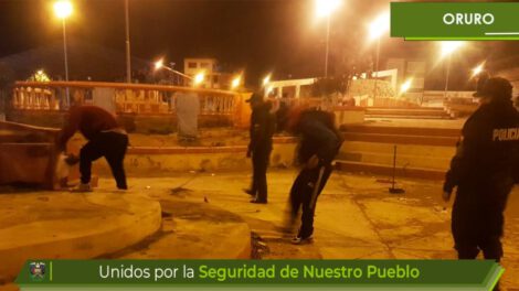 Infractores realizan servicio comunitario tras consumir alcohol