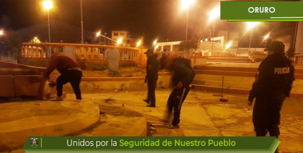 Infractores realizan servicio comunitario tras consumir alcohol