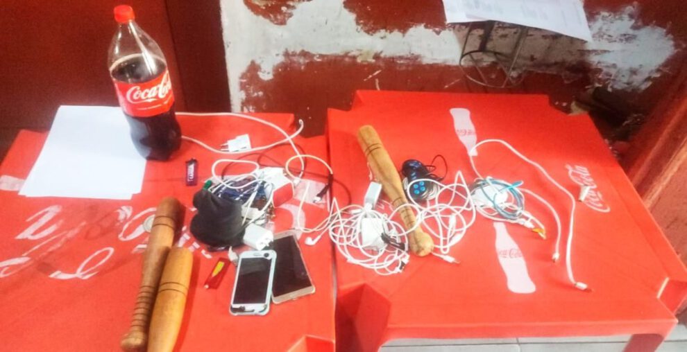 Requisa en la cárcel San Sebastián incauta armas punzocortantes y celulares