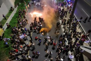 Protesta en Jerusalén exige liberación de rehenes