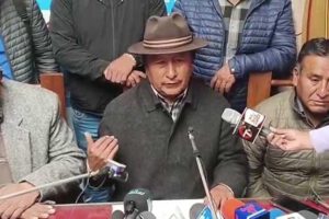 Rufo Calle, exejecutivo de la Csutcb y fundador del MAS