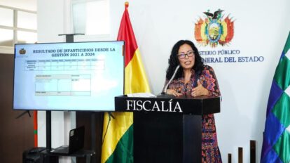 Informe sobre feminicidios e infanticidios en Bolivia