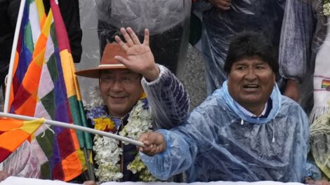 Luis Arce y Evo Morales criticados por falta de propuestas para Bolivia