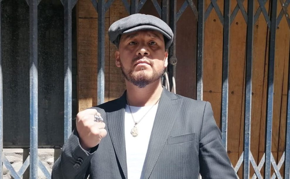 Franklin Matador Mamani en una fotografía