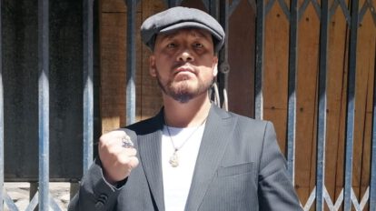 Franklin Matador Mamani en una fotografía