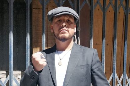 Franklin Matador Mamani en una fotografía