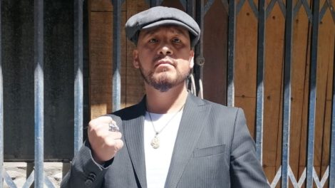 Franklin Matador Mamani en una fotografía