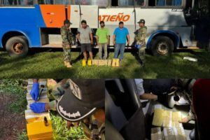 Incautan 51 kilos de cocaína en San Ignacio de Velasco