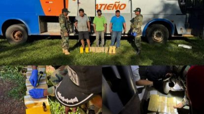 Incautan 51 kilos de cocaína en San Ignacio de Velasco