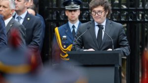 Javier Milei reclama soberanía en homenaje a caídos de Malvinas