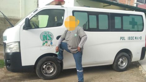 desaparición de ambulancia de la CNS en La Paz