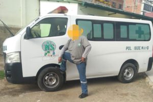 desaparición de ambulancia de la CNS en La Paz