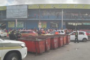 pierna mutilada en Santa Cruz