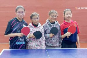 Tenimesistas orureñas clasificadas para representar a Bolivia en torneo sudamericano