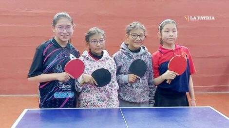 Tenimesistas orureñas clasificadas para representar a Bolivia en torneo sudamericano