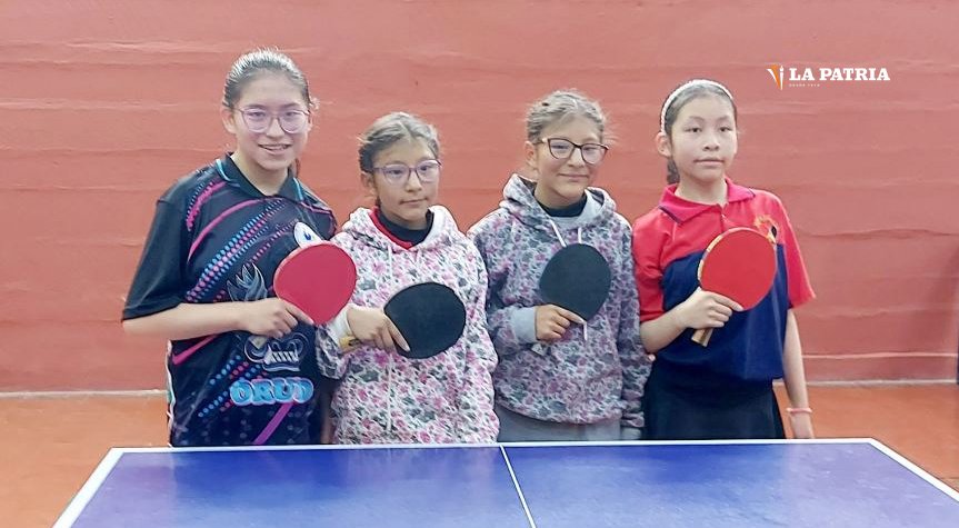 Tenimesistas orureñas clasificadas para representar a Bolivia en torneo sudamericano