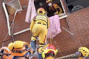 Terremoto en Taiwán deja mil personas atrapadas en montañas