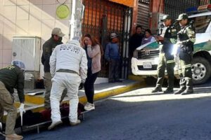 Joven muere en La Paz tras caída