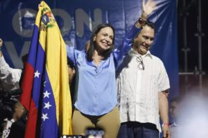 María Corina Machado, líder opositora de Venezuela
