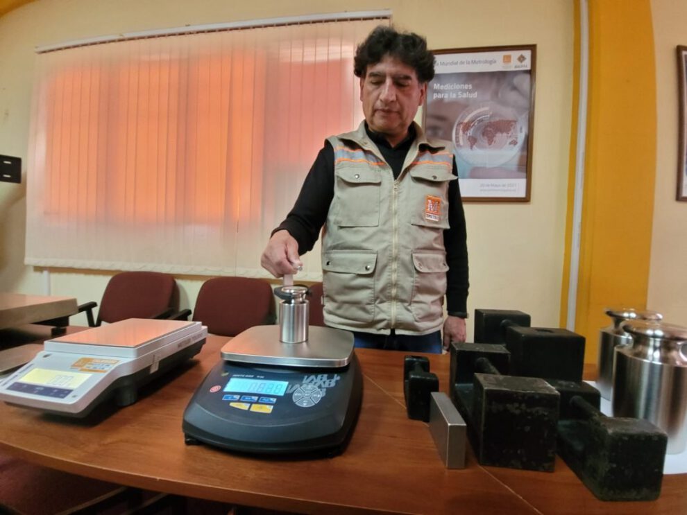 certificación de balanzas por Ibmetro