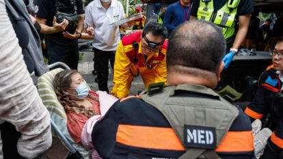Terremoto en Taiwán deja diez muertos y más de mil heridos