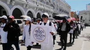paro médico nacional en rechazo a ley de jubilación