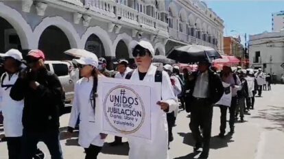 paro médico nacional en rechazo a ley de jubilación