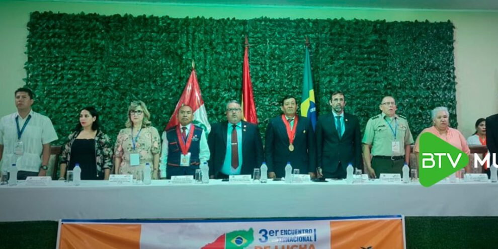 Encuentro Trinacional Contra Delitos Fronterizos en Cobija