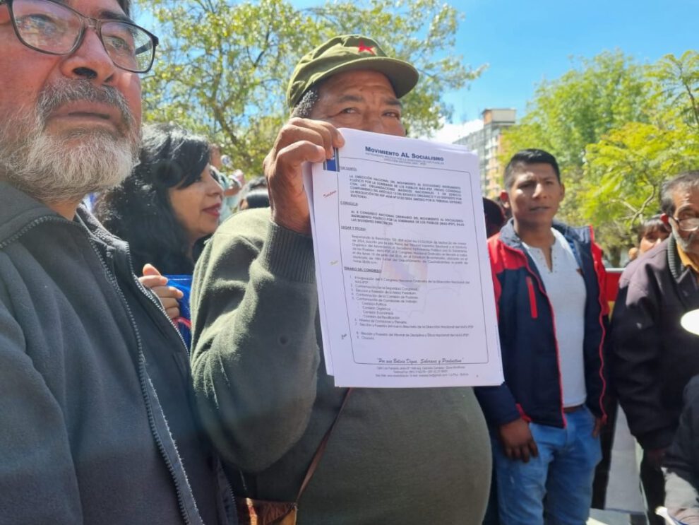 Congreso del MAS en Villa Tunari