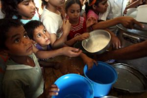 Uso de hambre como arma en Gaza