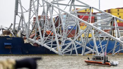Colapso del puente Key en Baltimore tras impacto del carguero Dali