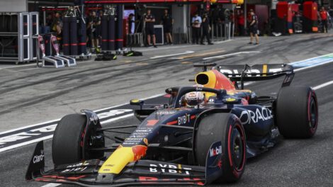 Max Verstappen lidera el primer entrenamiento del Gran Premio de Japón