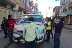 Suspensión de líneas de transporte en El Alto