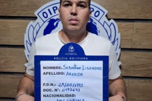 Detención de Sebastián Lisandro Aranda en Bolivia
